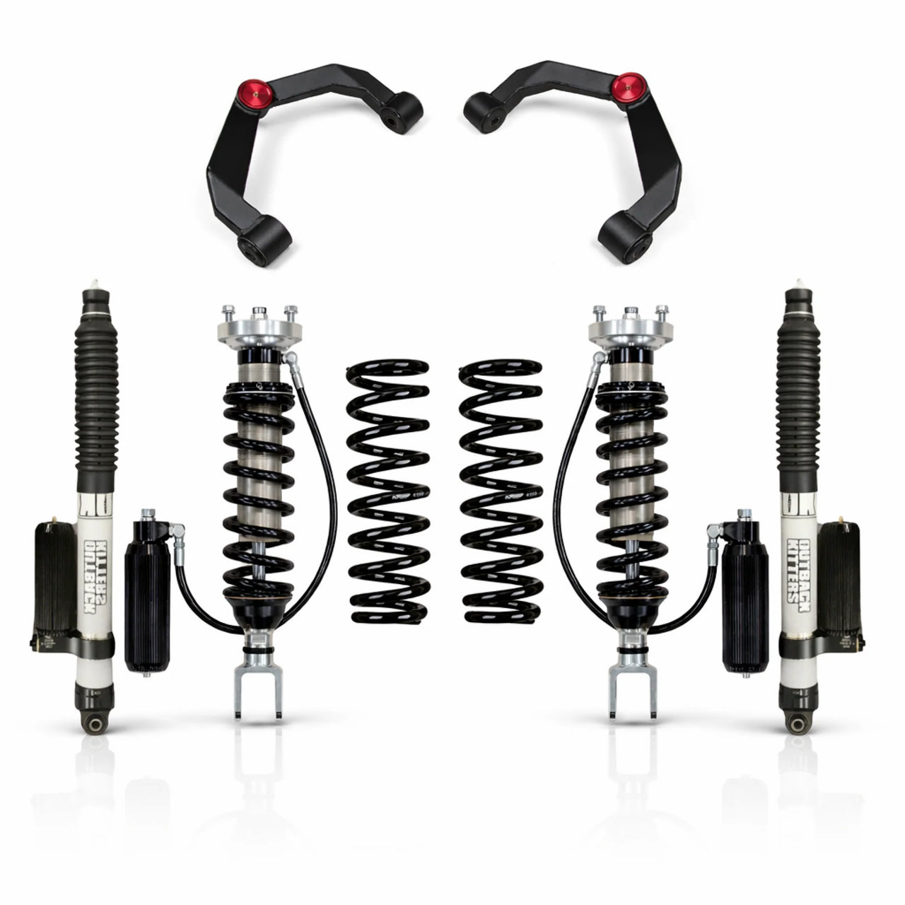 Americas Garage 3" Levelling Kit with OK 2.5" Shocks, 60% Rear suits Ram 1500 DT (19-26) by Outback Kitters OKSURA432K-R60