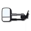 CLEARVIEW Black Original Towing Mirrors Heat, Indicators, Electric Nissan Navara D23/NP300 2021 (MY21) on-CV-NN-NP300-HIEB