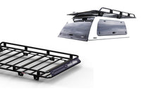 Wedgetail Oval Steel Alpha Track Style Dual Cab Canopy Roof Rack OV14ALPHA