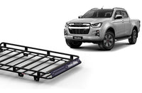 Wedgetail Isuzu D-max RG 2012 - 2020 Dual Cab Commercial Max Roof Rack 9DCOLSMM