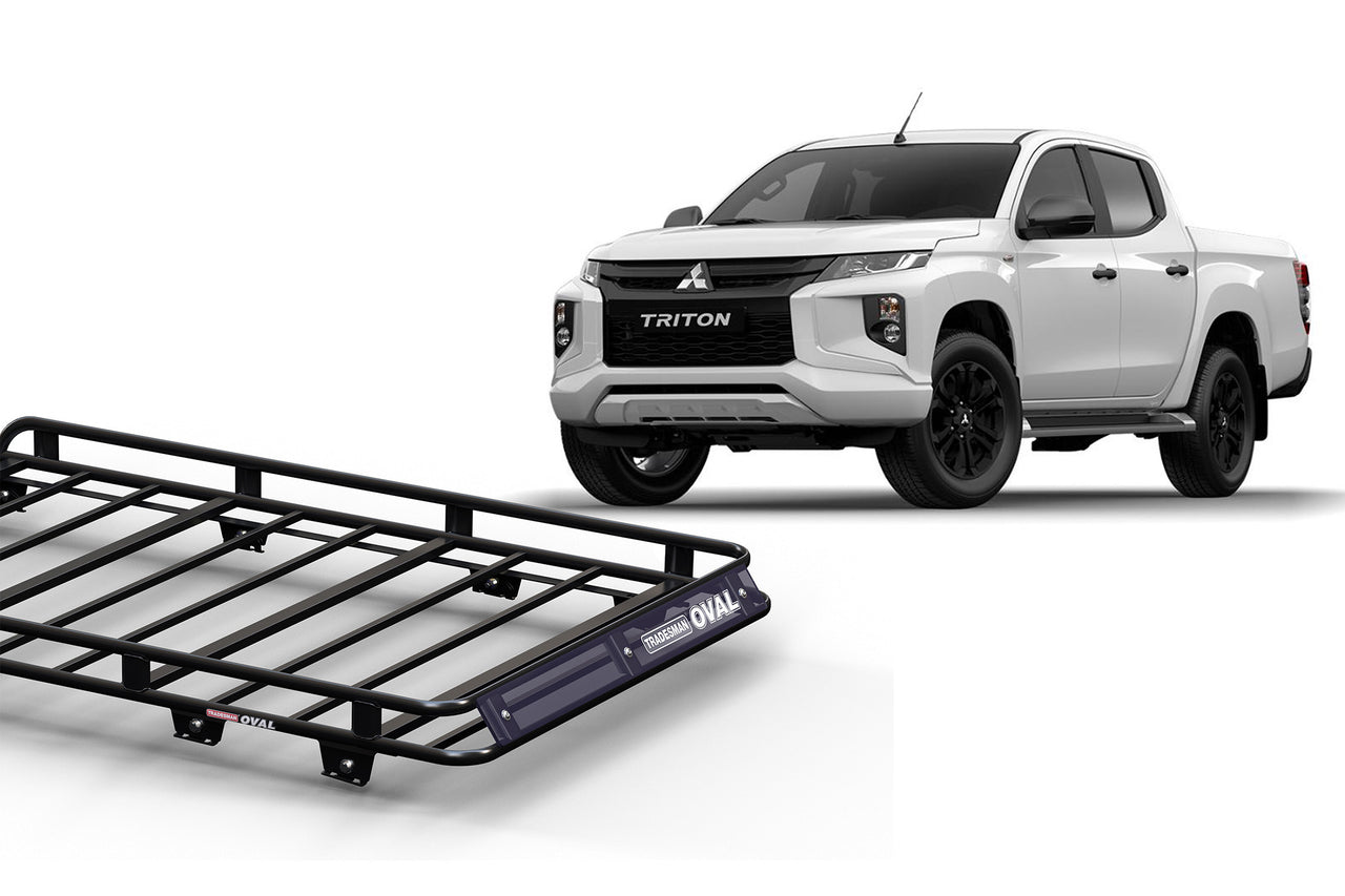 Wedgetail Mitsubishi Triton MQ/MR Dual Cab 04/15 - 01/24, Arb Ascent Combination Rack OV9TMQARBA
