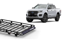 Wedgetail Ford Ranger PX1-3 2011 - 2022 Dual Cab Oval Steel Roof Rack OVFRPXW