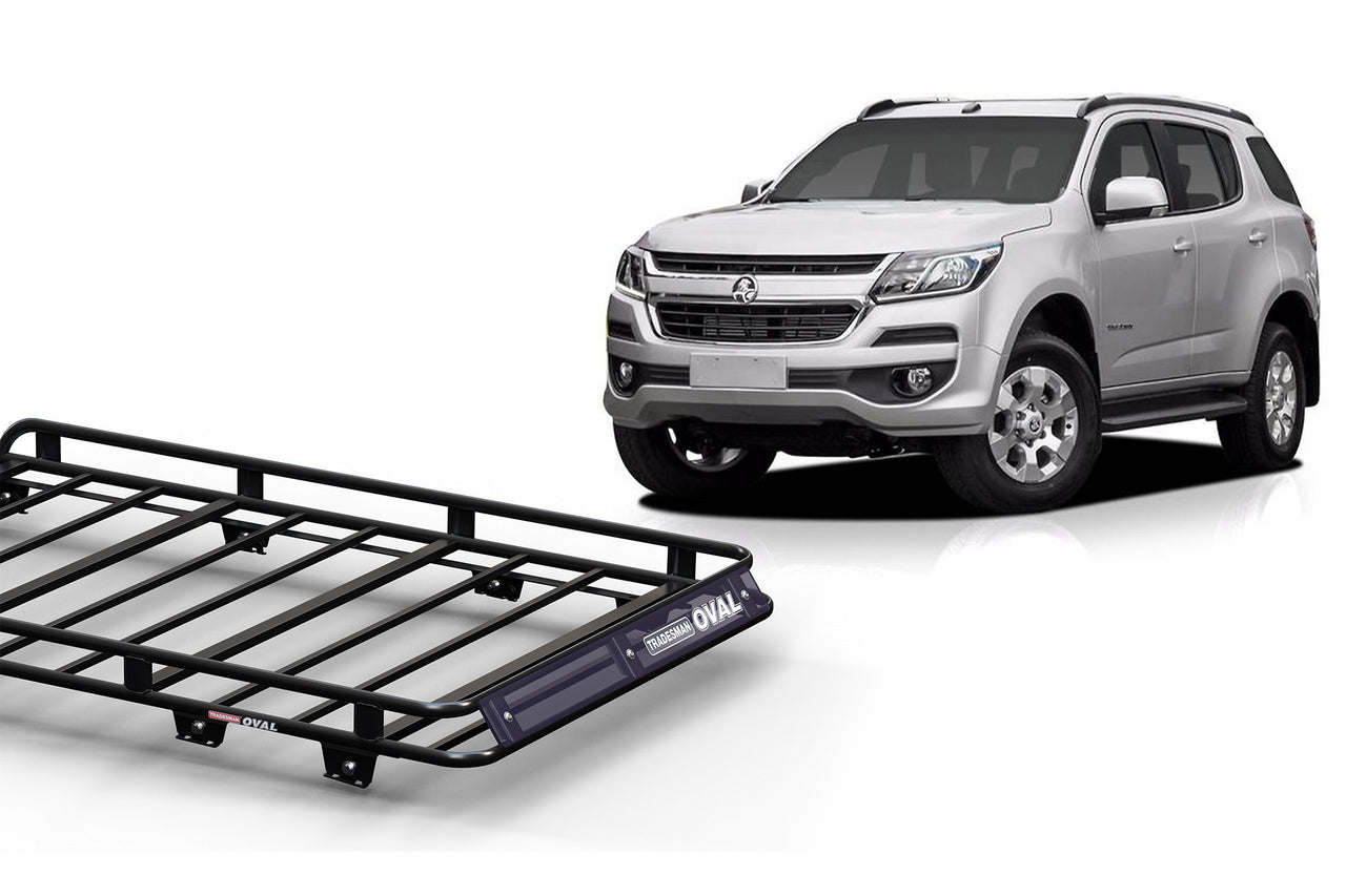 Wedgetail Holden Trailblazer RG 12/12 - 2020 Wagon Oval Steel Roof Rack OVHC7-NR