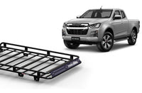 Wedgetail Isuzu D-max RG 2012 - 2020 Extra Cab Oval Steel Roof Rack OVIDMAXSC