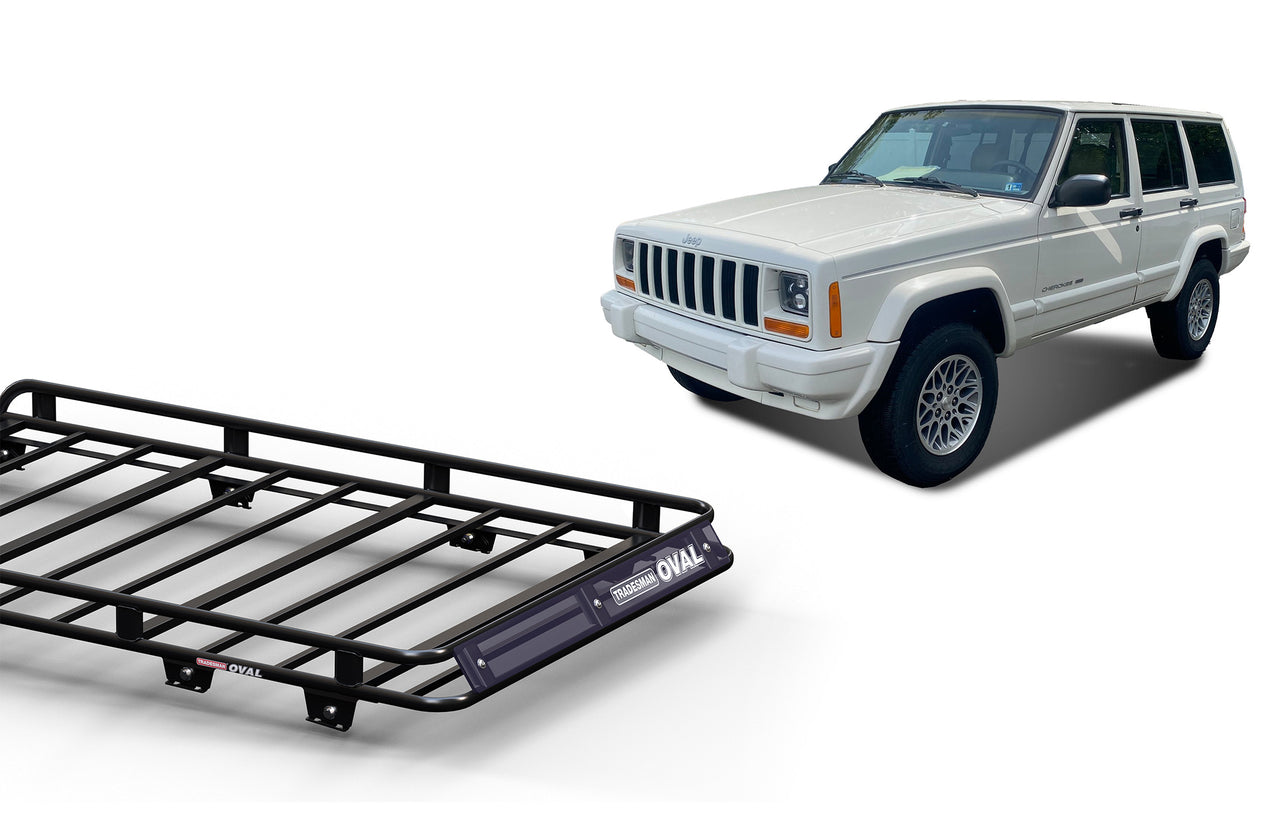 Wedgetail Jeep Cherokee XJ 1988 - 1996 Wagon Oval Steel Roof Rack OVJCH