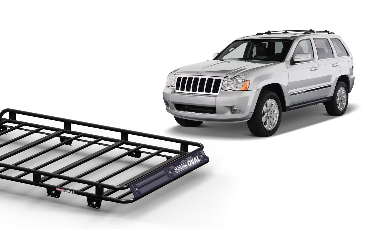 Wedgetail Jeep Grand Cherokee WH/WK 2005 - 2010 Wagon Oval Steel Roof Rack OVJCWH&K
