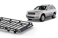 Wedgetail Jeep Grand Cherokee WH/WK 2005 - 2010 Wagon Oval Steel Roof Rack OVJCWH&K