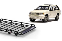 Wedgetail Jeep Grand Cherokee WJ 1999 - 2004 Wagon Oval Steel Roof Rack OVJCWJ