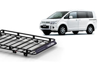 Wedgetail Mitsubishi Delica Gen 5 2007 - Current Van Oval Steel Roof Rack OVMD10