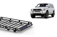Wedgetail Mitsubishi Pajero NA-NG 1983 - 04/91 LWB Oval Steel Roof Rack OVMPLNG