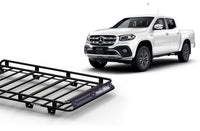 Wedgetail Mercedes Benz X Class W470 2017 - 2020 Dual Cab Oval Steel Roof Rack OVMX