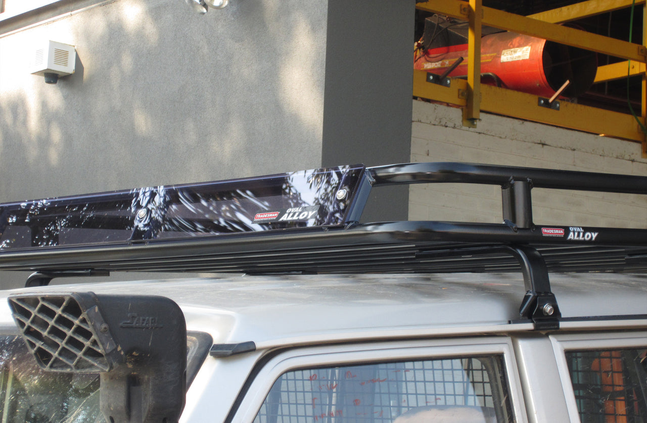 Wedgetail Nissan Patrol GQ/Y60 02/88 - 11/97 LWB Oval Steel Roof Rack OVNPGQL