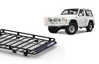 Wedgetail Nissan Patrol GQ/Y60 02/88 - 11/97 SWB Oval Steel Roof Rack OVNPGQS