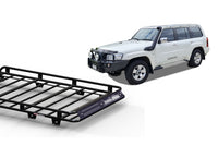 Wedgetail Nissan Patrol GU/Y61 12/97 - 04/17 LWB Oval Steel Roof Rack OVNPGU