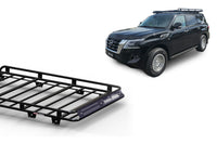 Wedgetail Nissan Patrol Y62 2012 - Current LWB Oval Steel Roof Rack OVNPY62
