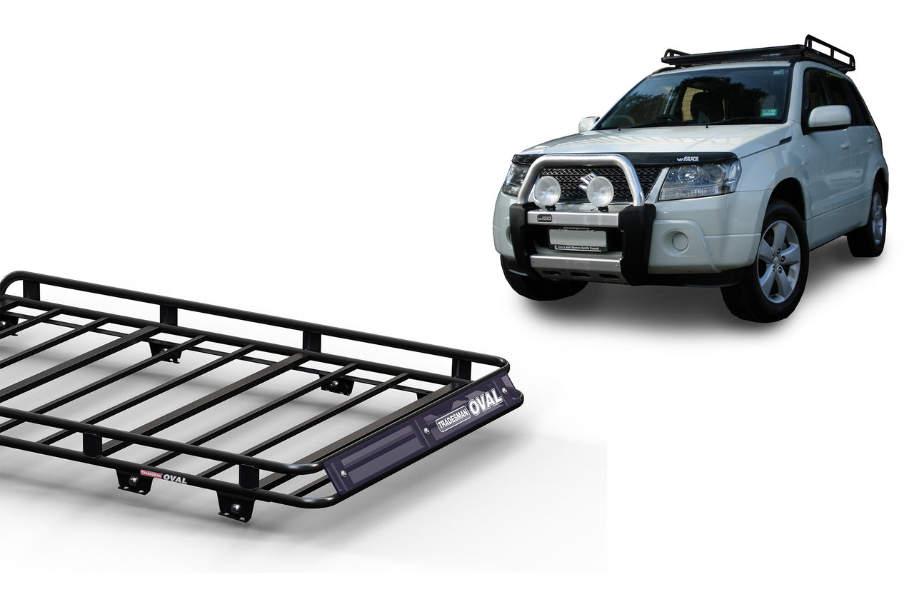 Wedgetail Suzuki Vitara VJ 09/05 - 2005 Wagon Oval Steel Roof Rack OVSV