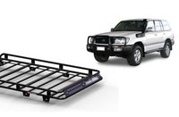 Wedgetail Toyota Landcruiser 100 100 04/98 - 10/07 LWB Oval Steel Roof Rack OVT100FM