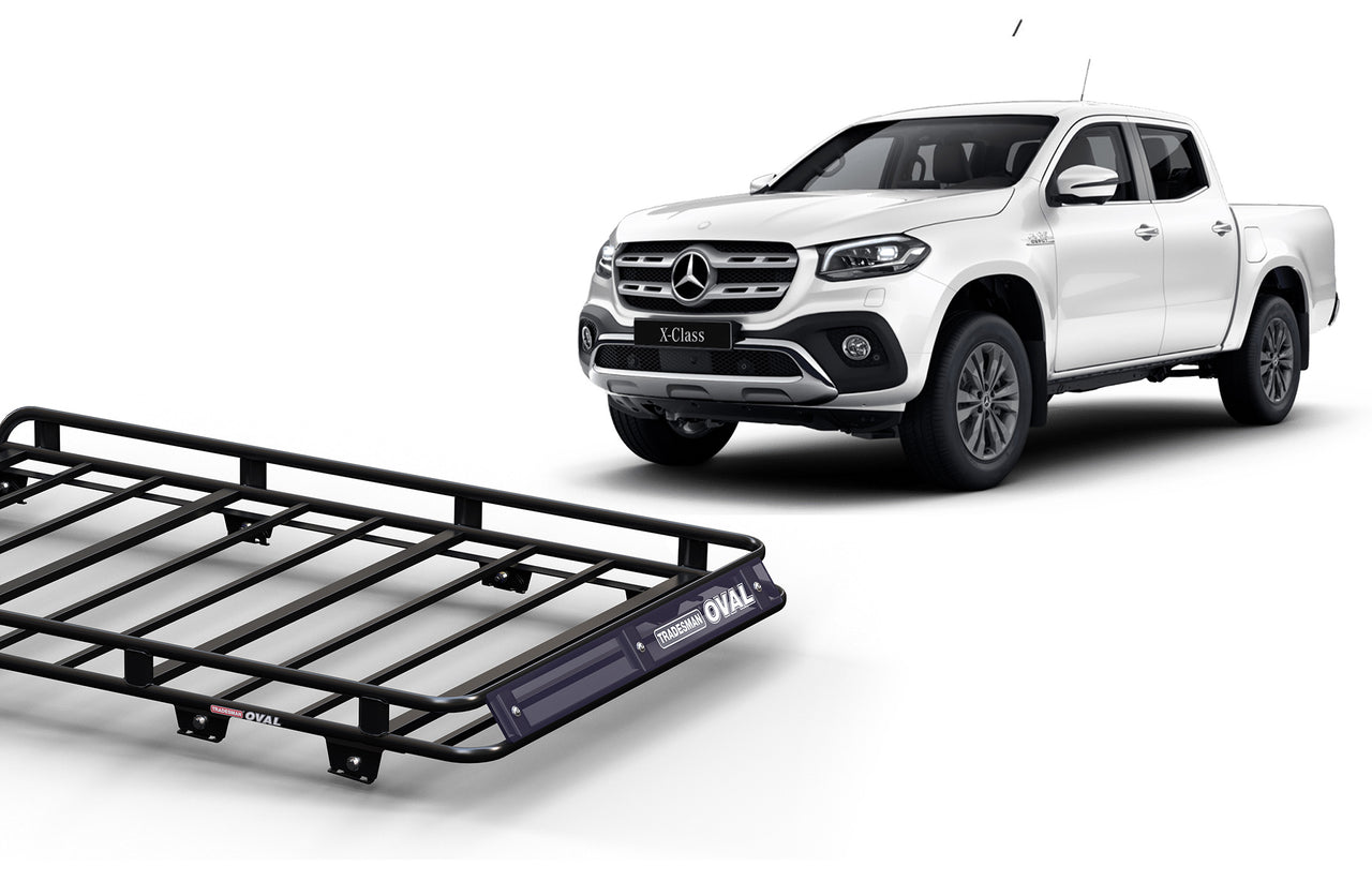 Wedgetail Toyota Landcruiser 200 200 2007 - 03/21 Dual Cab Oval Steel Roof Rack OVT200DC