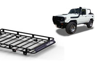 Wedgetail Toyota Landcruiser 73 73 1985 - 1992 MWB Oval Steel Roof Rack OVT70MWB
