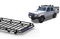 Wedgetail Toyota Landcruiser 79 79 1999 - Current Dual Cab Oval Steel Roof Rack OVT79D