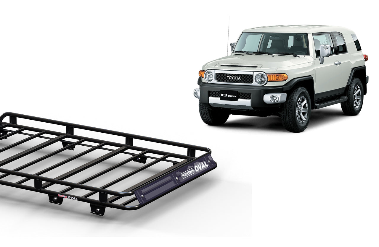 Wedgetail Toyota FJ Cruiser  2011 - 2017 Wagon Oval Steel Roof Rack OVTFJ