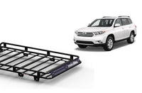 Wedgetail Toyota Kluger XU40 08/07 - 02/14 Wagon Oval Steel Roof Rack OVTK07