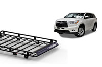 Wedgetail Toyota Kluger XU50 03/14 - 05/21 Wagon Oval Steel Roof Rack OVTK50S