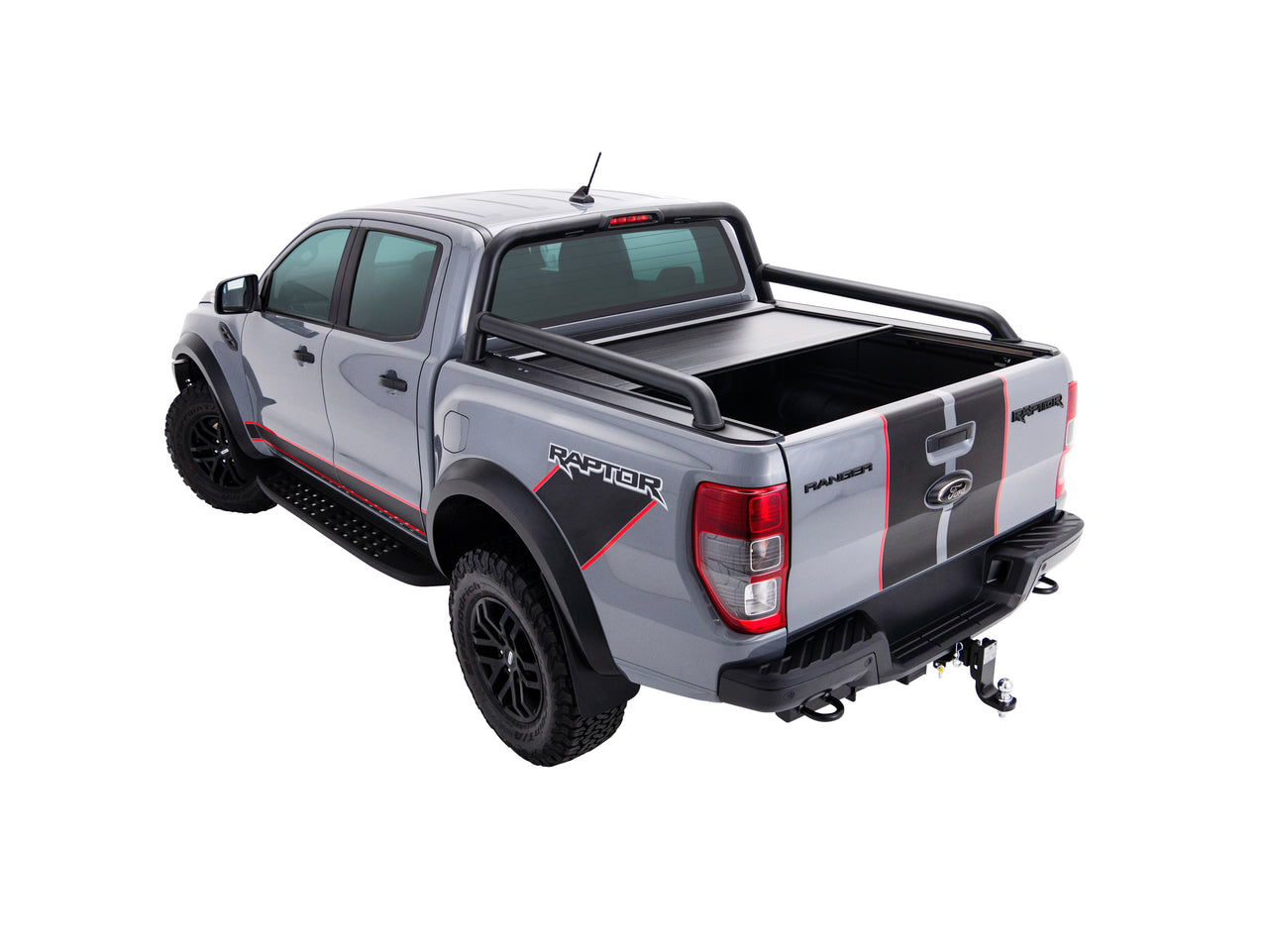 HSP ROLL R COVER SERIES 3.5 DUAL CAB WITH OE EXTENDED SPORTSBAR FORD RANGER/RAPTOR PX -P43RS3.5