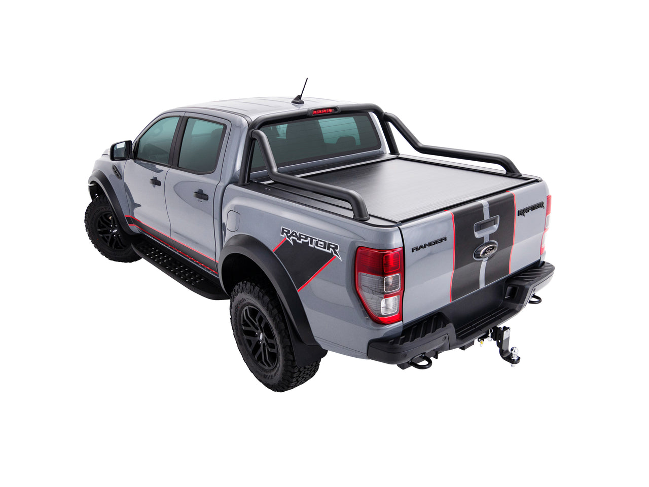 HSP ROLL R COVER SERIES 3.5 DUAL CAB WITH OE EXTENDED SPORTSBAR FORD RANGER/RAPTOR PX -P43RS3.5