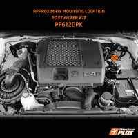 DIRECTION-PLUS FUEL MANAGER POST-FILTER KIT TOYOTA HILUX (PF612DPK)