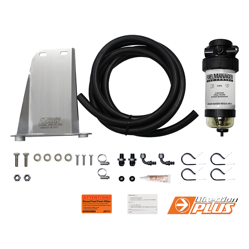 Direction-Plus  Fuel Manager Post-Filter + Catch Can Kit Land Cruiser 200 series (PFPV614DPC)