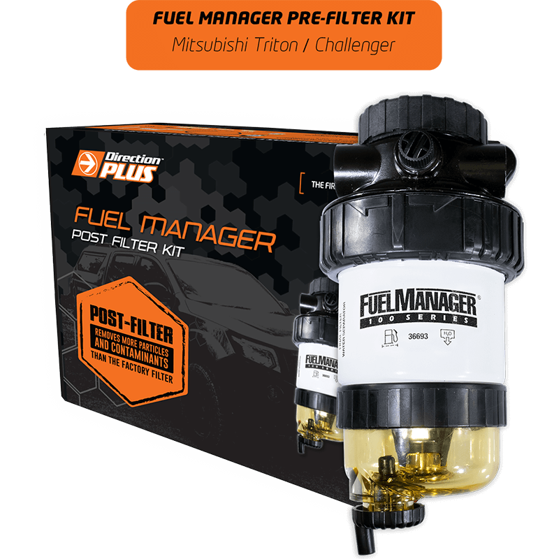 DIRECTION-PLUS FUEL MANAGER POST-FILTER KIT CHALLENGER / MITSUBISHI TRITON (PF622DPK)