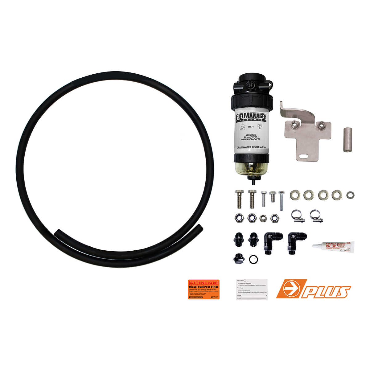 Direction-Plus  Fuel Manager Post-Filter Kit LAND CRUISER 70 SERIES (PF625DPK)