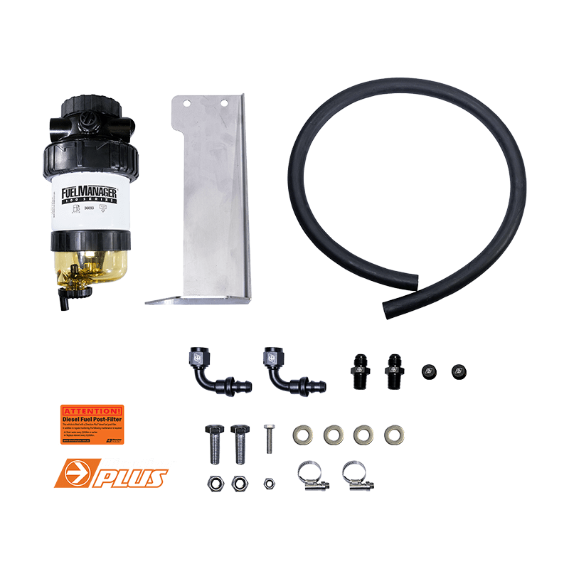 DIRECTION-PLUS Fuel Manager Post-Filter + Catch Can Kit Mitsubishi Triton And Pajero Sport 2.4L () - PFPV629DPC