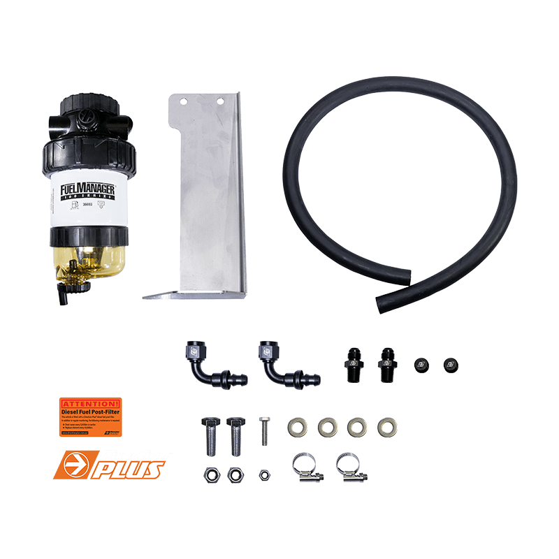 Direction-Plus  Fuel Manager Post-Filter + Catch Can Kit Triton and Pajero Sport 2.4L (PFPV629DPC)