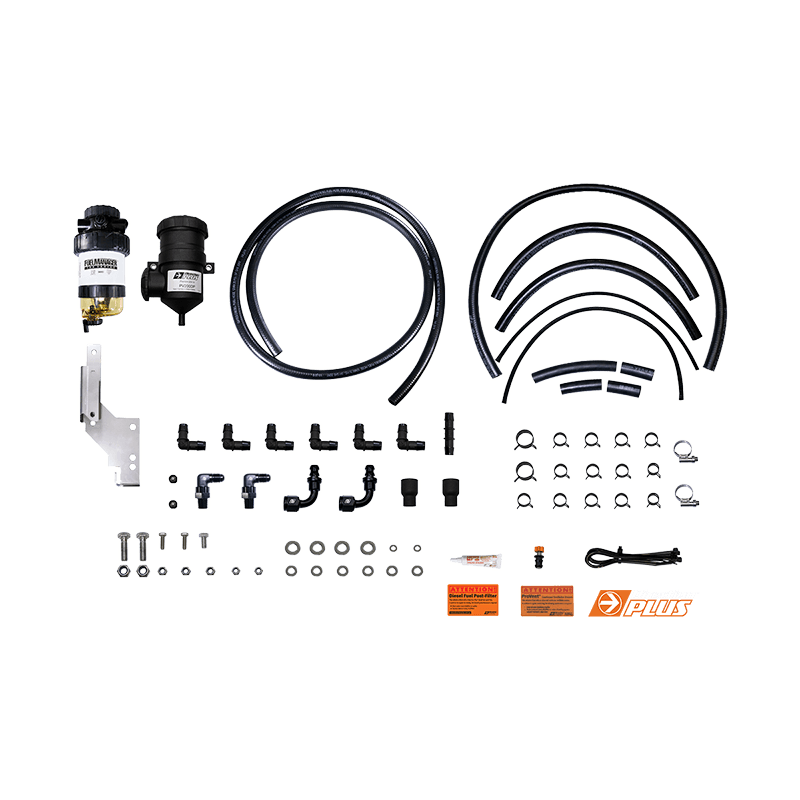 Direction-Plus  Fuel Manager Post-Filter + Catch Can Kit D-MAX / MU-X / BT-50 2020 – On (PFPV645DPK)