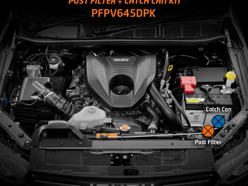 Direction-Plus  Fuel Manager Post-Filter + Catch Can Kit D-MAX / MU-X / BT-50 2020 – On (PFPV645DPK)