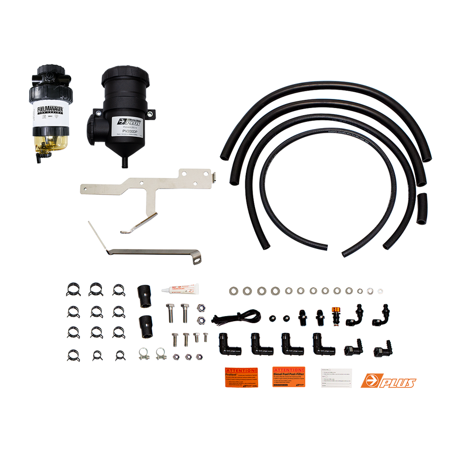 Direction-Plus  Fuel Manager Post-Filter + ProVent Dual Kit RANGER / EVEREST / BT-50 (PFPV661DPK)