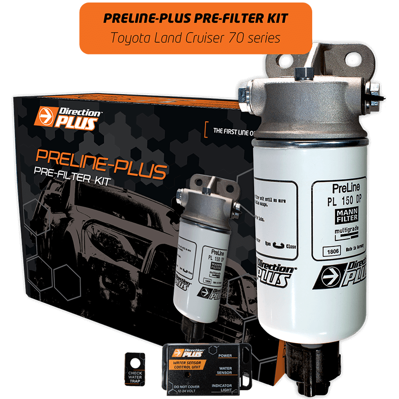 Direction-Plus  PreLine-Plus Pre-Filter Kit LAND CRUISER 70 SERIES (PL648DPK)