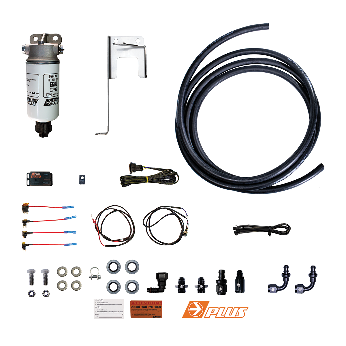 DIRECTION-PLUS PRELINE-PLUS PRE-FILTER KIT MITSUBISHI TRITON MV (PL652DPK)