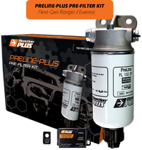 Direction-Plus  PreLine-Plus Pre-Filter Kit NEXT-GEN FORD  RANGER / EVEREST & VW AMAROK 4cyl & 6cyl (PL671DPK)