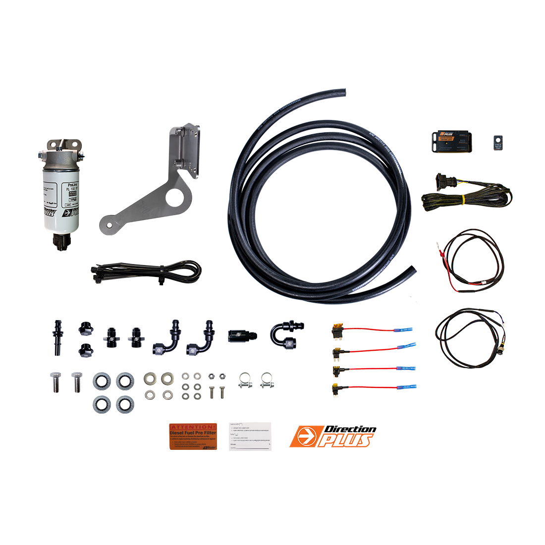 Direction-Plus  PreLine-Plus Pre-Filter Kit NEXT-GEN FORD  RANGER / EVEREST & VW AMAROK 4cyl & 6cyl (PL671DPK)