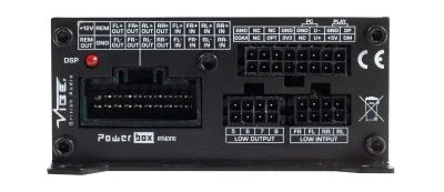 POWERBOX Vibe Micro Amplifier 4 X Channel - With Intergrated 8Ch Dsp (4 X 65 Watts Rms)-POWERBOX65.4-8MDS