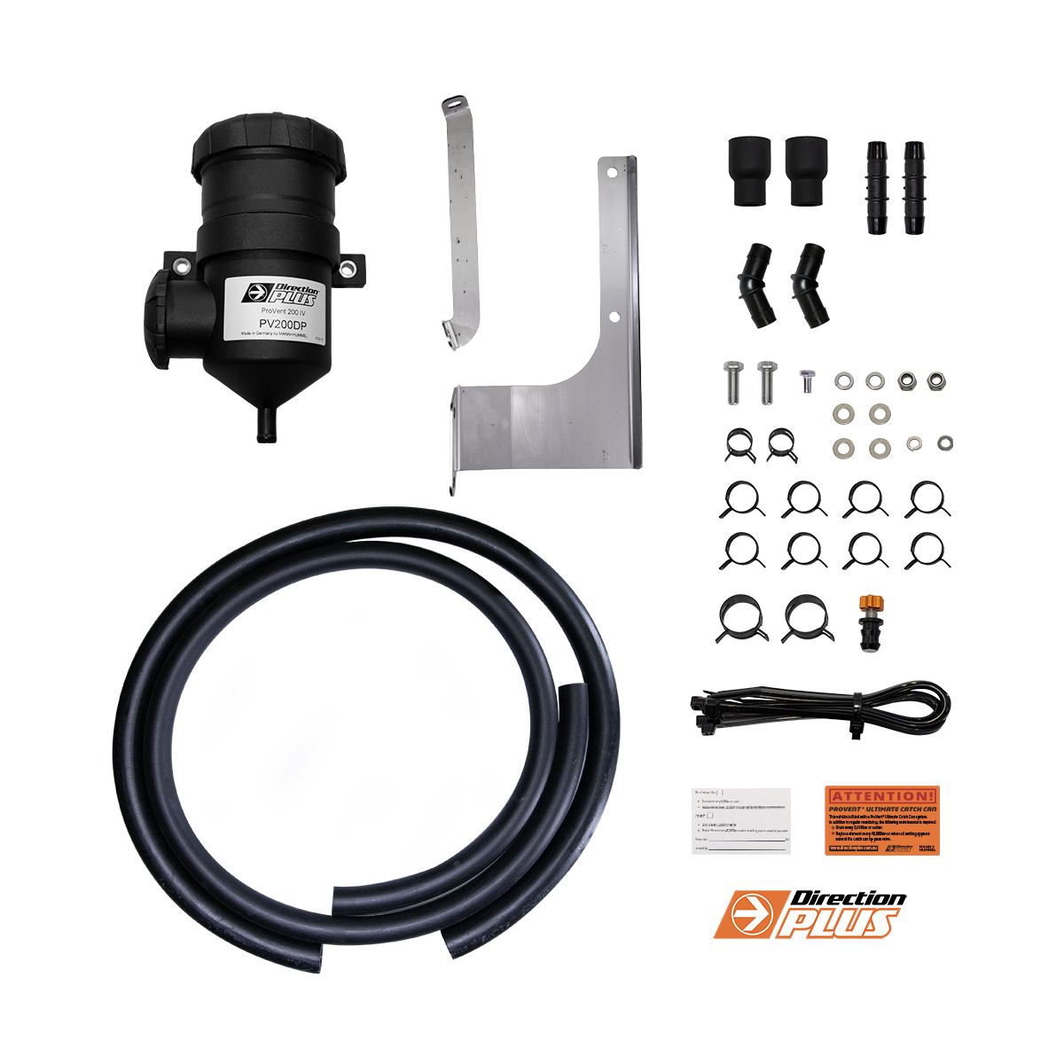 DIRECTION-PLUS PRELINE-PLUS PRE-FILTER + PROVENT ULTIMATE CATCH CAN KIT HILUX N70 (PLPV613DPC)