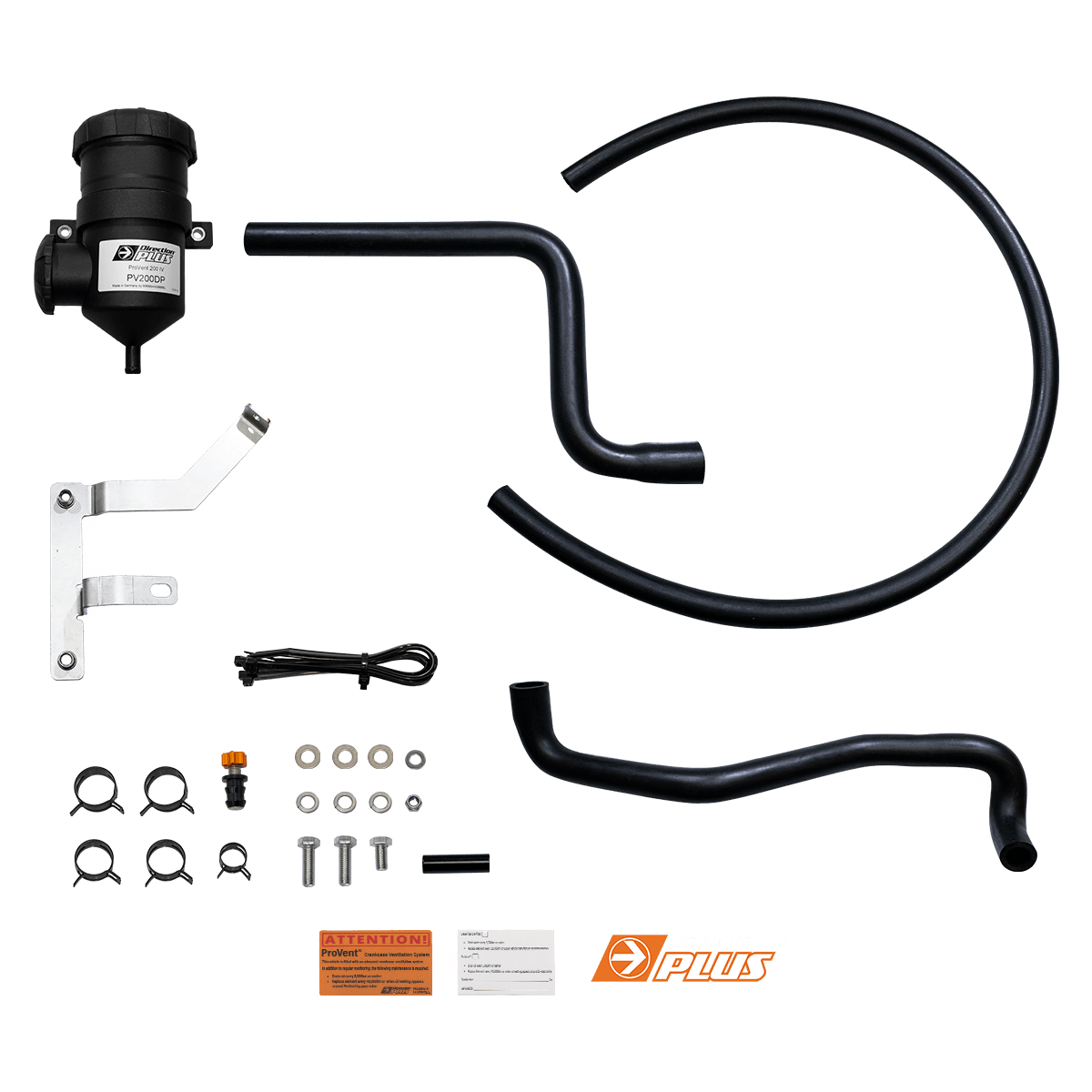 DIRECTION-PLUS Fuel Manager Post-Filter + Catch Can Kit Mitsubishi Triton And Pajero Sport 2.4L () - PFPV629DPC