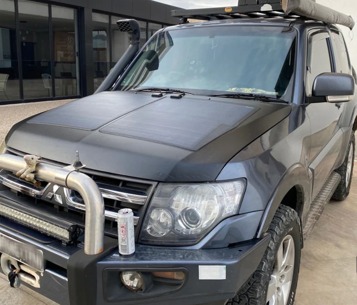 VSS Bonnet Solar Panel - Mitsubishi Pajero (2006-2021) 140-Watt