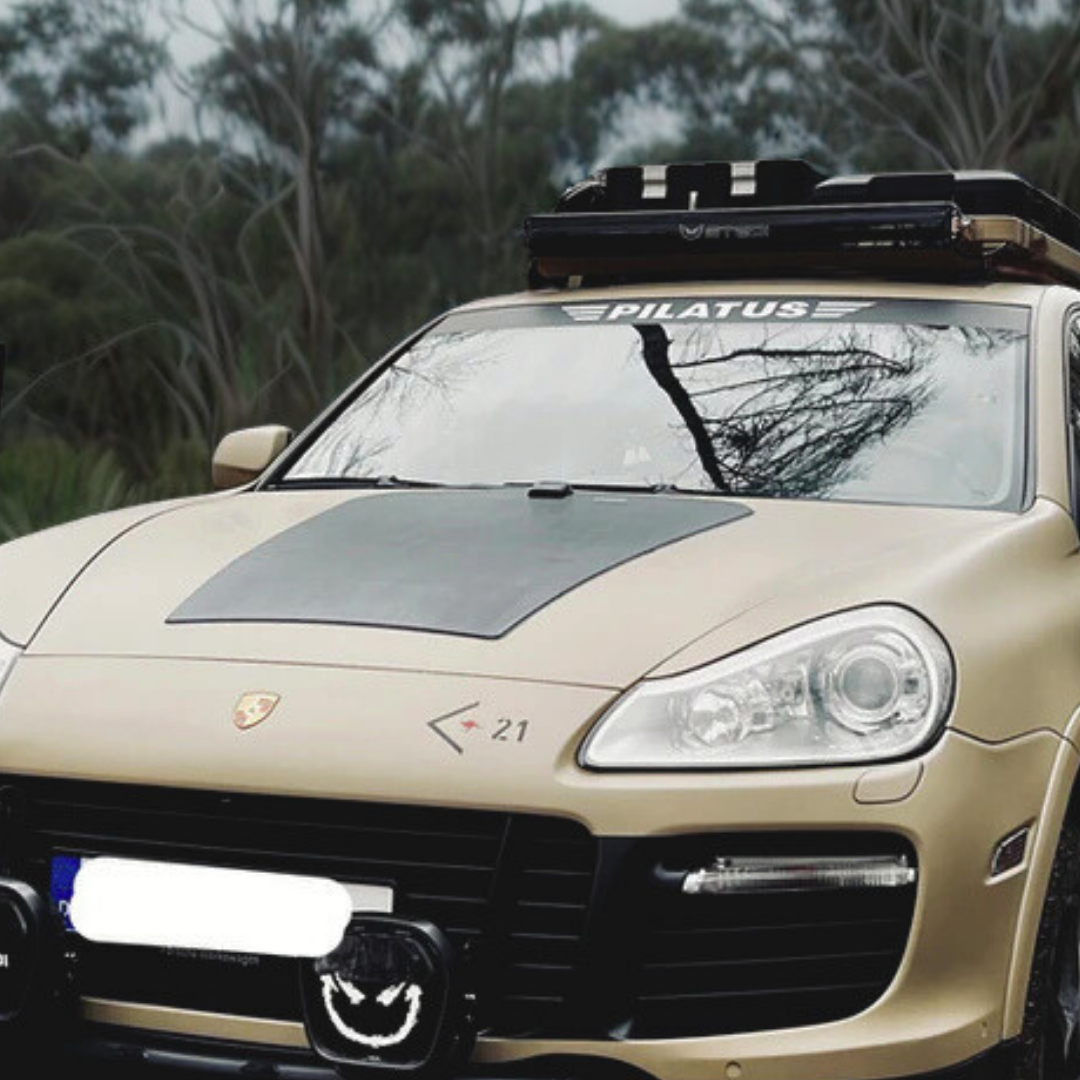 VSS Bonnet Solar Panel -  Mazda BT-50 (current model), Ford F-150 (2015-2020), Patrol Y61 (without bonnet scoop), LDV T60 Max (2023-Current), Porsche Cayenne (2003-2010)  - 90-Watt
