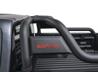 HSP ARMOUR BAR (BLACK) SUITS DUAL CAB MITSUBISHI TRITON MQ+MR-2015+ (DOES NOT WORK WITH ROLL R COVER) -Q-AB1