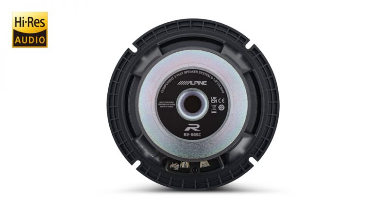 Alpine R2-S65C Next-Generation 6-1/2 (16.5cm) Component 2-Way R-Series Speakers R2-S65C