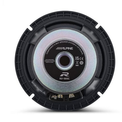 Alpine R2-S65C Next-Generation 6-1/2″ (16.5cm) Component 2-Way R-Series Speakers